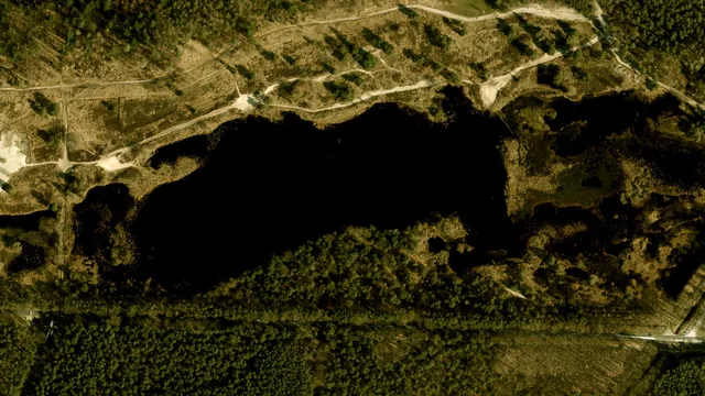 Luchtfoto van Oud Meer