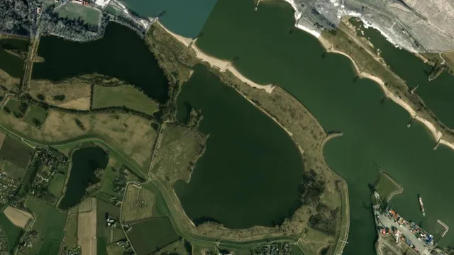 Luchtfoto van Oude Grindgat