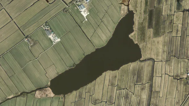 Luchtfoto van Ransdorper Die