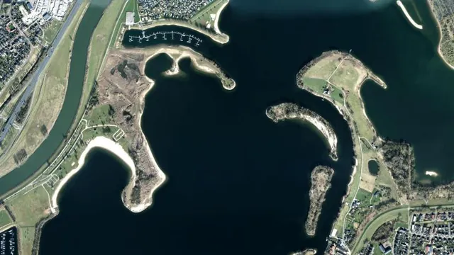 Luchtfoto van Rhederlaag