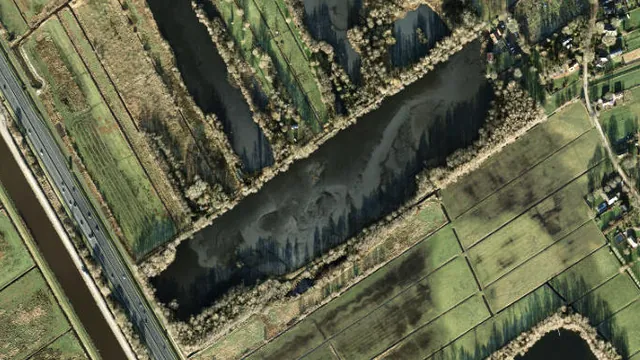 Luchtfoto van Sassenhein