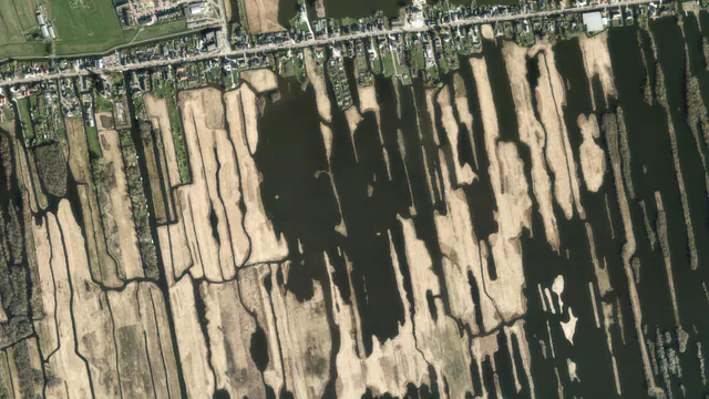 Luchtfoto van Schippersgat