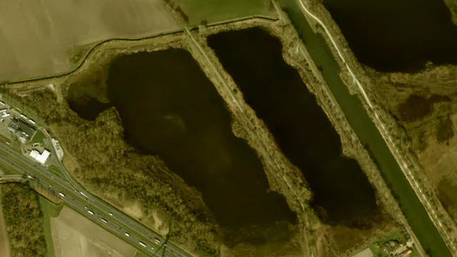 Luchtfoto van Schoorkuilen