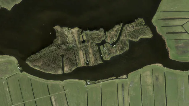 Luchtfoto van Sever