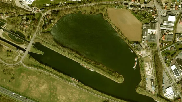Luchtfoto van Sint Antoniusplas