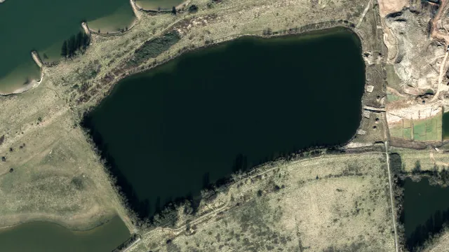Luchtfoto van Sleutelplas