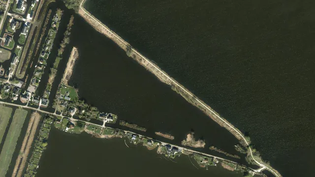 Luchtfoto van Sloene