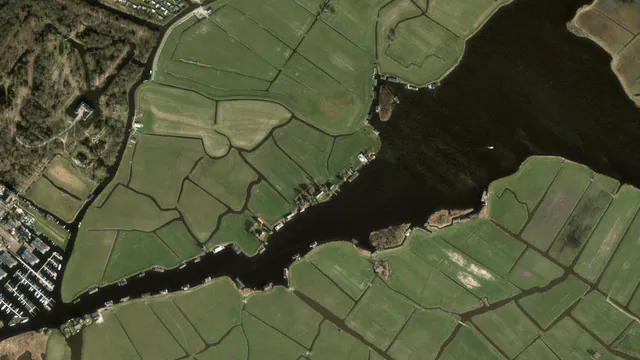 Luchtfoto van Spriet
