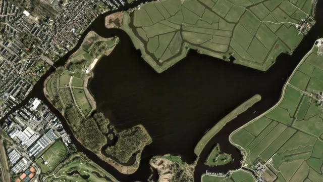 Luchtfoto van 't Joppe
