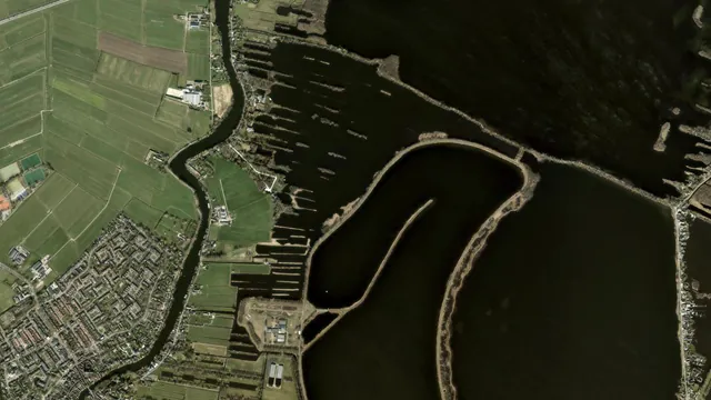 Luchtfoto van Terra Nova