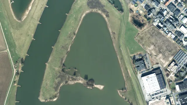 Luchtfoto van Teugse Kolk