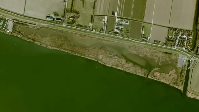 Luchtfoto van Tiendgorzen