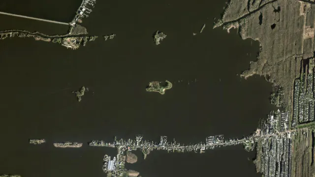 Luchtfoto van Tweede Plas