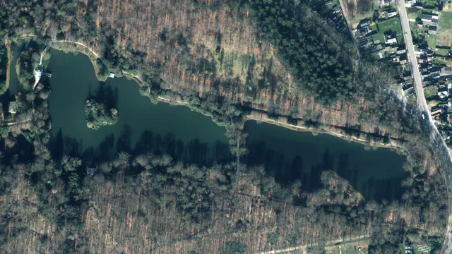 Luchtfoto van Veldvijvers