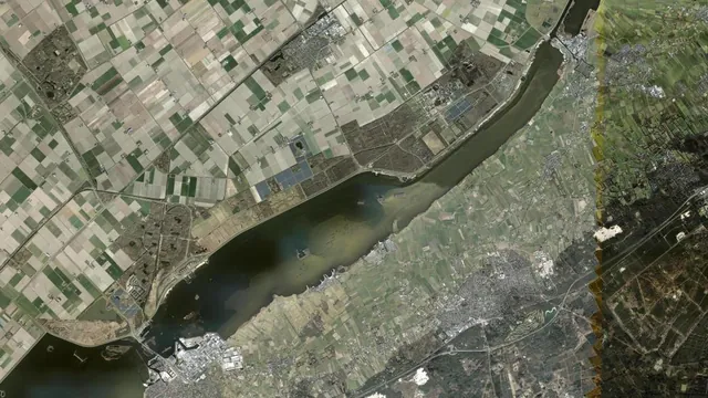 Luchtfoto van Veluwemeer