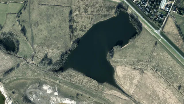 Luchtfoto van Verburgtskolk