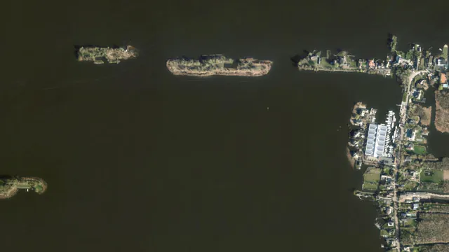 Luchtfoto van Vierde Plas|De Elleman