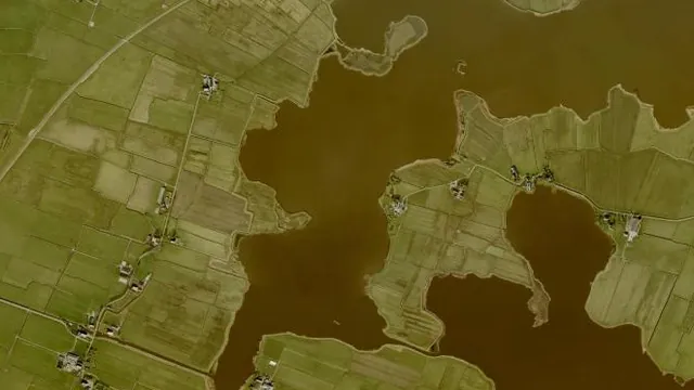 Aerial view of Vlakke Brekken