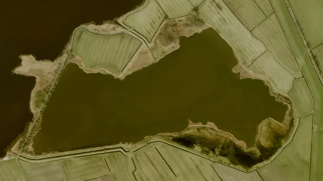 Luchtfoto van Vogelhoek