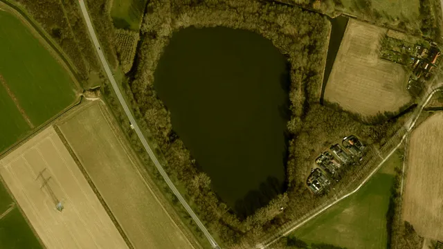 Luchtfoto van Vormerse Plas