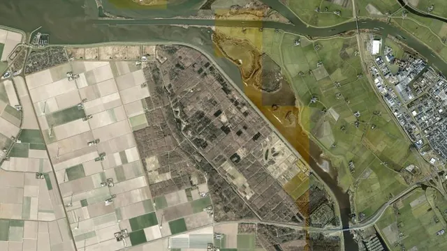 Luchtfoto van Vossemeer