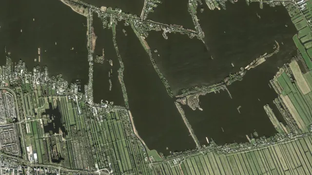Luchtfoto van Vrijhoef