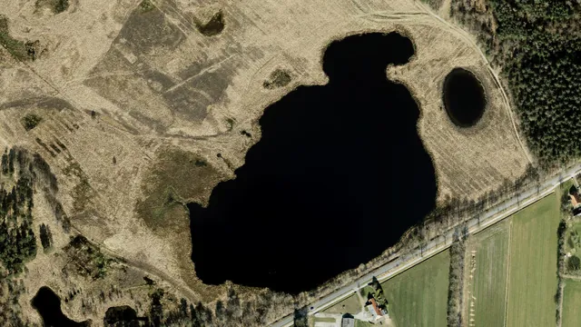 Luchtfoto van Waskemeer