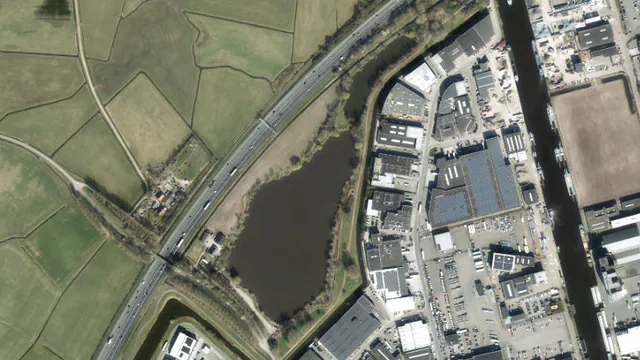 Luchtfoto van Watergoor