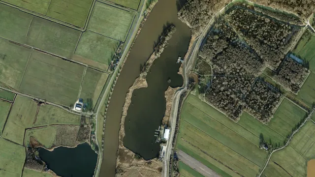 Luchtfoto van Westerveldse Kolk