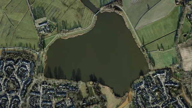 Luchtfoto van Wijde Aa