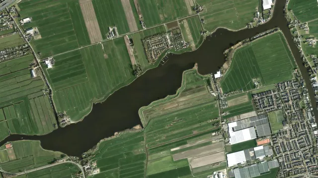 Luchtfoto van Wijde Aa