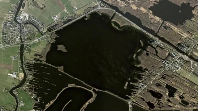 Luchtfoto van Wijde Blik