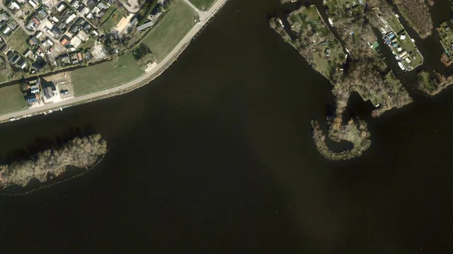 Luchtfoto van Wijde Gat