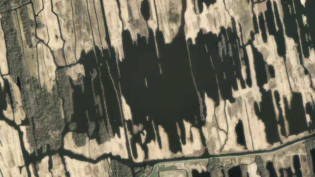 Luchtfoto van Wijde van de Vliet