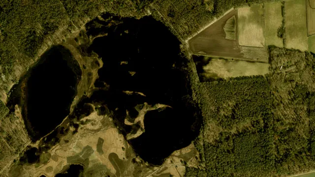 Luchtfoto van Wit Hollandven