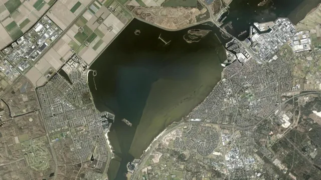 Luchtfoto van Wolderwijd