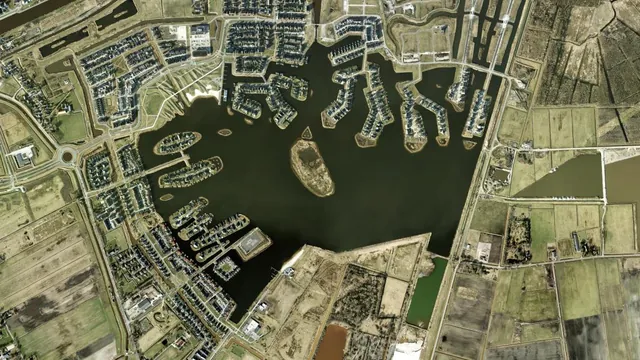 Aerial view of Woldmeer