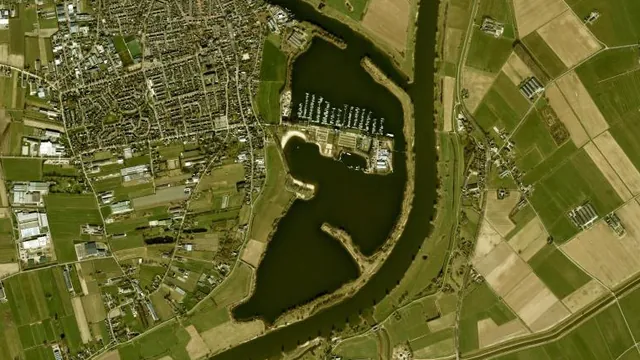 Aerial view of Zandmeren