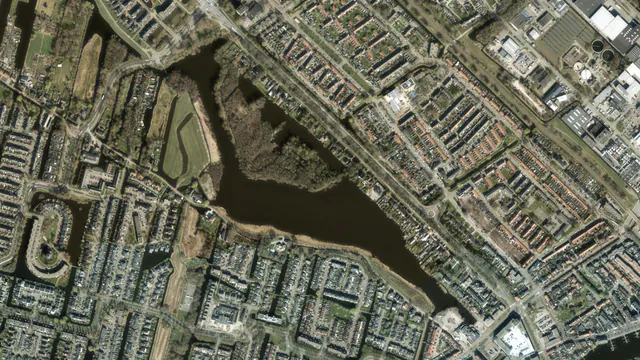 Luchtfoto van Zijdelmeer