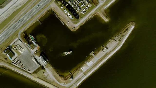 Luchtfoto van Zuiderhaven