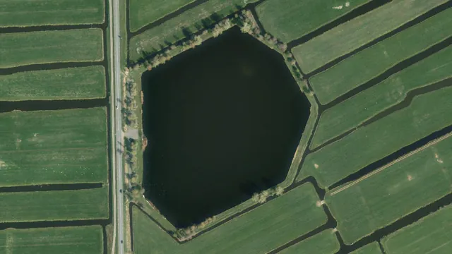 Luchtfoto van Zwaan