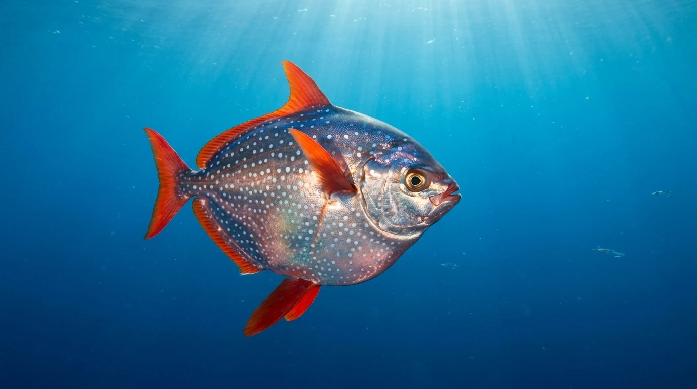 Koningsvis (Lampris guttatus)