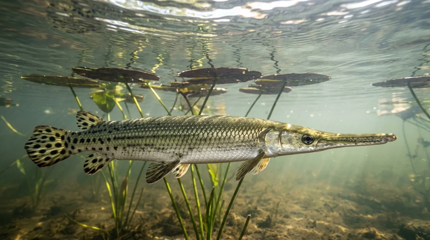Kaaimansnoek (Lepisosteus osseus)