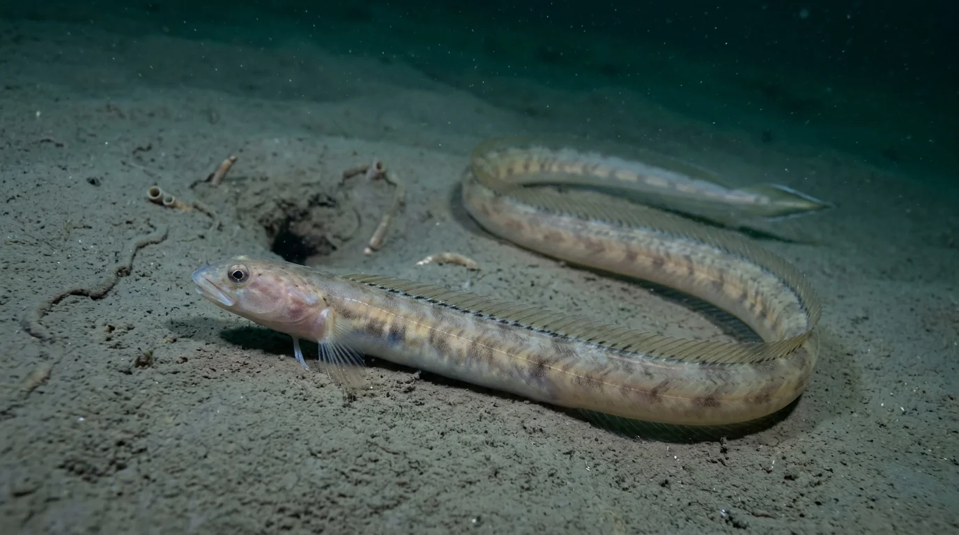 IJslandse bandvis (Lumpenus lampretaeformis)