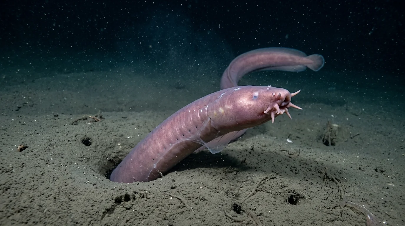Slijmprik (Myxine glutinosa)