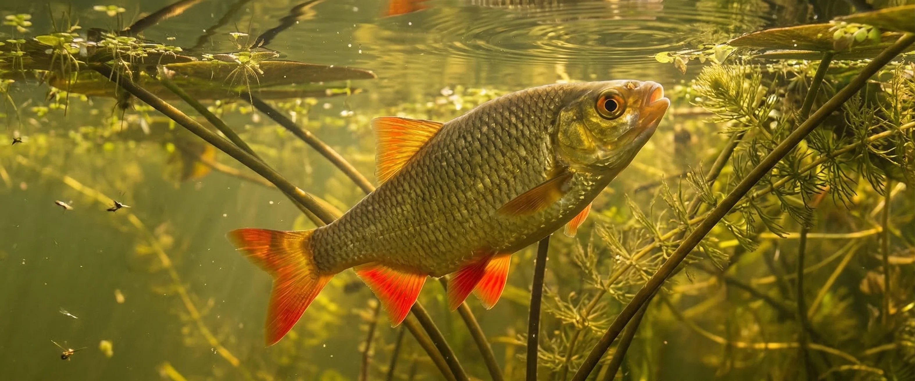 Rietvoorn (Scardinius erythrophthalmus)