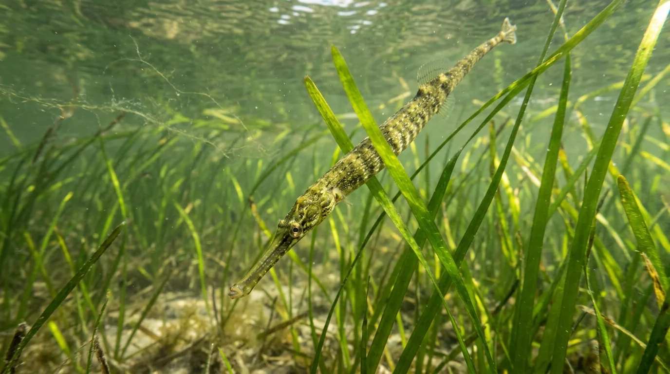 Trompetterzeenaald (Syngnathus typhle)