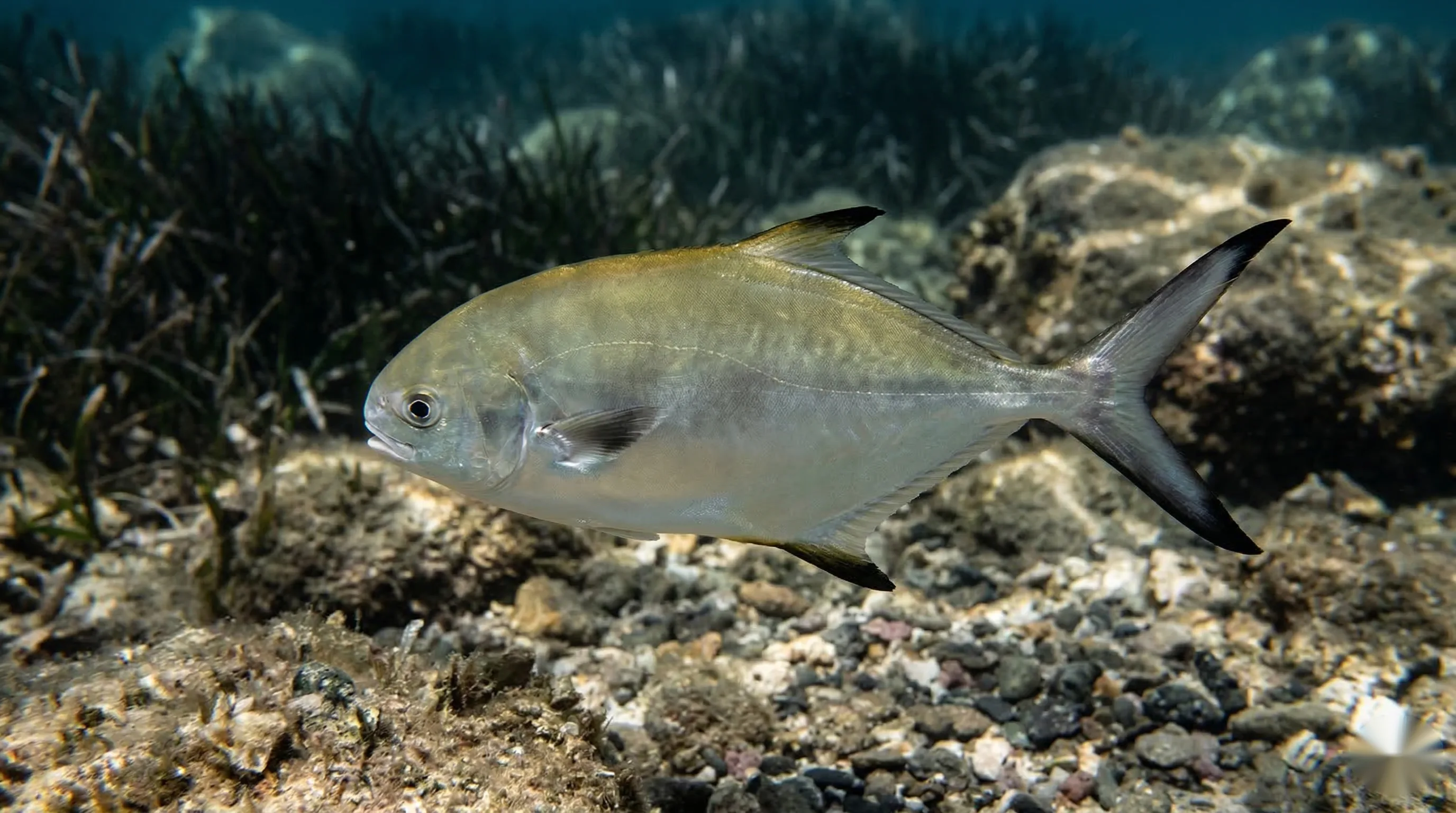 Gaffelmakreel (Trachinotus ovatus)